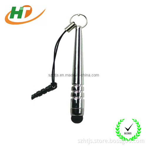 3 in 1 iPhone Stainless Steel Keychain Stylus Pen